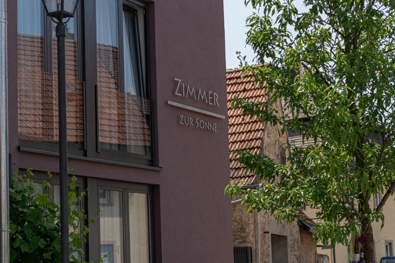 Gasthaus Zur Sonne Nordheim am Main Esterno foto